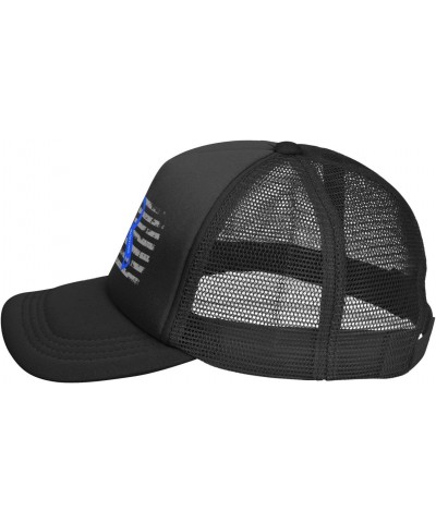 Tuberous Sclerosis Awareness Blue Ribbon Baseball Cap Adjustable Casual Mesh Hats Duck Tongue Hat for Men Women30 $10.98 Base...