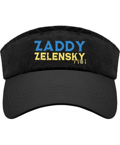 Zaddy in Training Caps Sun Visor Hat for Teens Sun Visors Reversible Sun Caps Allblack $9.90 Visors