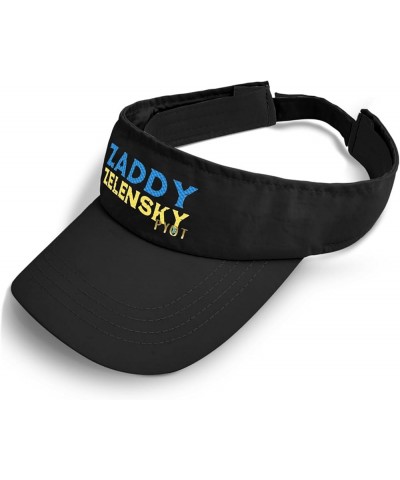 Zaddy in Training Caps Sun Visor Hat for Teens Sun Visors Reversible Sun Caps Allblack $9.90 Visors