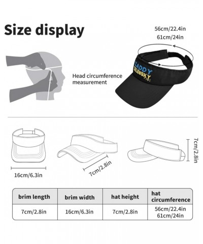 Zaddy in Training Caps Sun Visor Hat for Teens Sun Visors Reversible Sun Caps Allblack $9.90 Visors