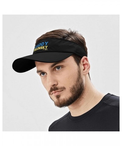 Zaddy in Training Caps Sun Visor Hat for Teens Sun Visors Reversible Sun Caps Allblack $9.90 Visors