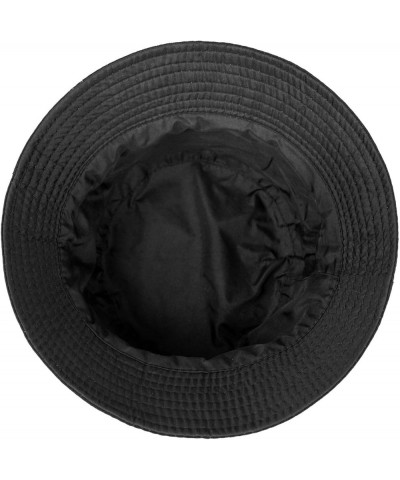 Bucket Hat for Men Women Adult Printed Fishing Hats Sun Hats Novelty Bucket Hats for Man Woman Black Lion India Flag $9.65 Bu...