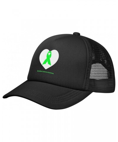 Klinefelter Syndrome Awareness Green Ribbon Baseball Cap Adjustable Casual Mesh Hats Duck Tongue Hat for Men Women74 $12.96 B...