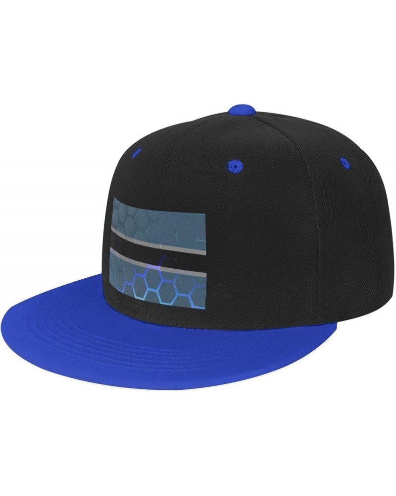 Flag of Botswana Baseball Cap for Men Women Snapback Hat Adjustable Flat Bill Hats Blue $11.87 Baseball Caps