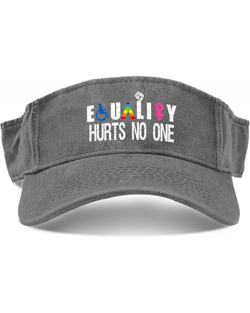 Equallity Hurtss No One Visor for Men Hat Visors for Teens Visor Cool Midterm Elections Uv Protection Caps Light Grey $8.11 V...