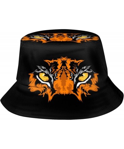 Fashion Tiger Bucket Hat Sun Protection Packable Fisherman Hat Summer Hat Unisex Outdoor Comfortable for Women Men Tiger Patt...