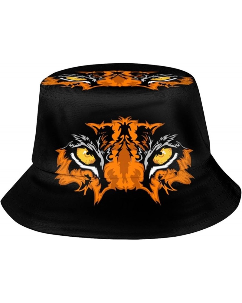 Fashion Tiger Bucket Hat Sun Protection Packable Fisherman Hat Summer Hat Unisex Outdoor Comfortable for Women Men Tiger Patt...