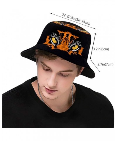 Fashion Tiger Bucket Hat Sun Protection Packable Fisherman Hat Summer Hat Unisex Outdoor Comfortable for Women Men Tiger Patt...