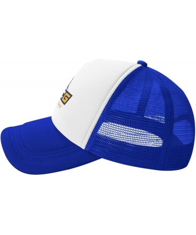 UNC Greensboro Spartans Trucker Hats for Both Men and Women - Mesh Baseball Snapback Hats Blue $27.25 Baseball Caps