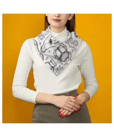 Large Bandanas, Silk Square Head Scarfs Scarves Bandanas Neck Scarf Bandana for Men Women Girls Pattern (435) $7.53 Scarves