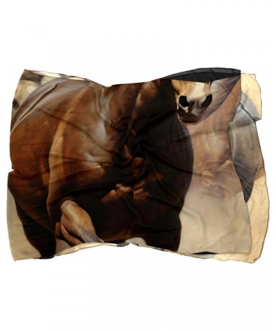 Scarf for Women,Womens Scarf,Head Scarf for Women,Running Horse Prairie Animal $9.76 Scarves