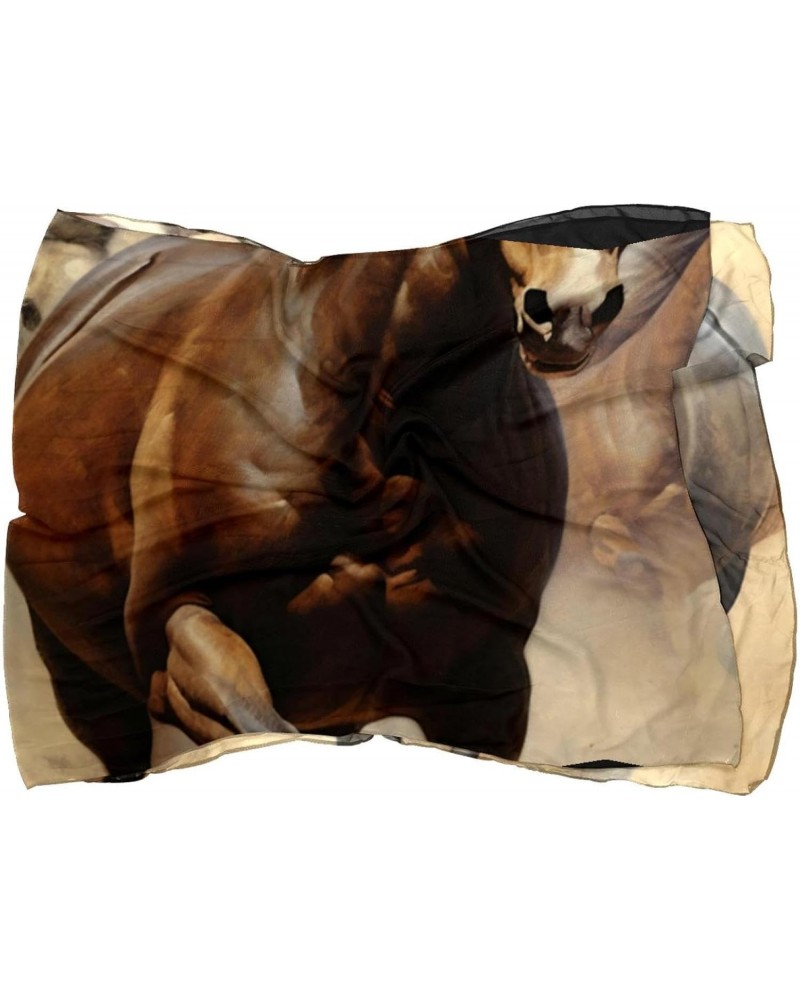 Scarf for Women,Womens Scarf,Head Scarf for Women,Running Horse Prairie Animal $9.76 Scarves