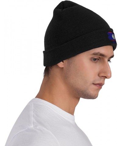 Knitted Hat Men Women Winter Hats Warm Soft Cute Plain Skull Beanie Cap for Outdoor Belize Flag $8.99 Skullies & Beanies