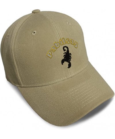 Custom Baseball Cap Pabilsag Mythical Creatures Creature Acrylic Fairy Dad Hats for Men and Women Khaki Design Only $15.65 Ba...