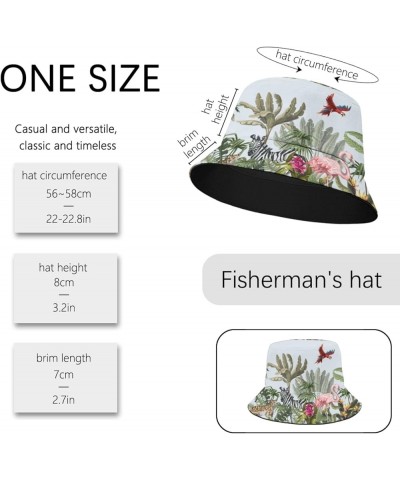 Funny Bucket Hat Bucket Hats Kids Cool Women Hat Vacation Accessories for Vacation Must Haves Flowers 4 $10.40 Bucket Hats