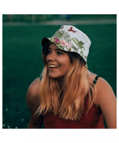 Funny Bucket Hat Bucket Hats Kids Cool Women Hat Vacation Accessories for Vacation Must Haves Flowers 4 $10.40 Bucket Hats