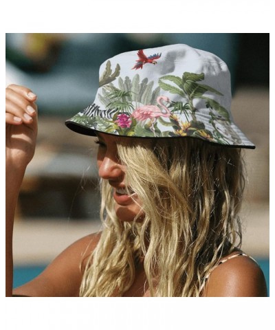 Funny Bucket Hat Bucket Hats Kids Cool Women Hat Vacation Accessories for Vacation Must Haves Flowers 4 $10.40 Bucket Hats