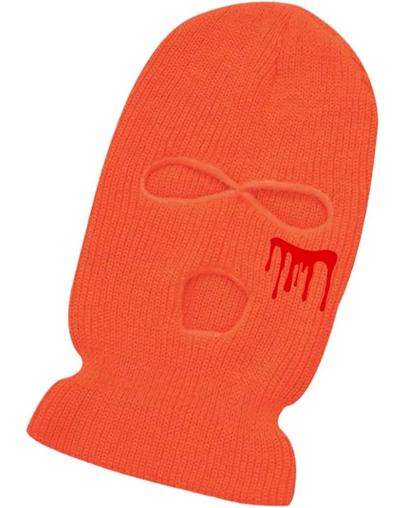 Halloween Bloody Wound 3 Hole Balaclava Ski Mask Full Face Cover Face Mask Winter Thermal Hat for Skiing Cycling Climbing Ora...