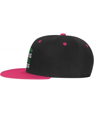 Keep Blazing Stay Amazing Baseball Cap for Men Women Snapback Hat Adjustable Flat Bill Hats Pink $12.85 Baseball Caps