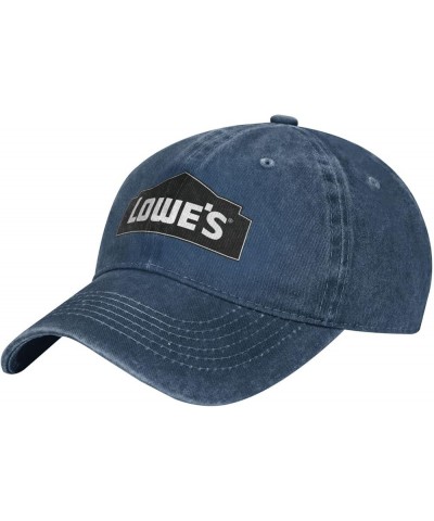 Lowe'S Unisex Adjustable for Hat Baseball Cap Casquette Navy $11.88 Baseball Caps