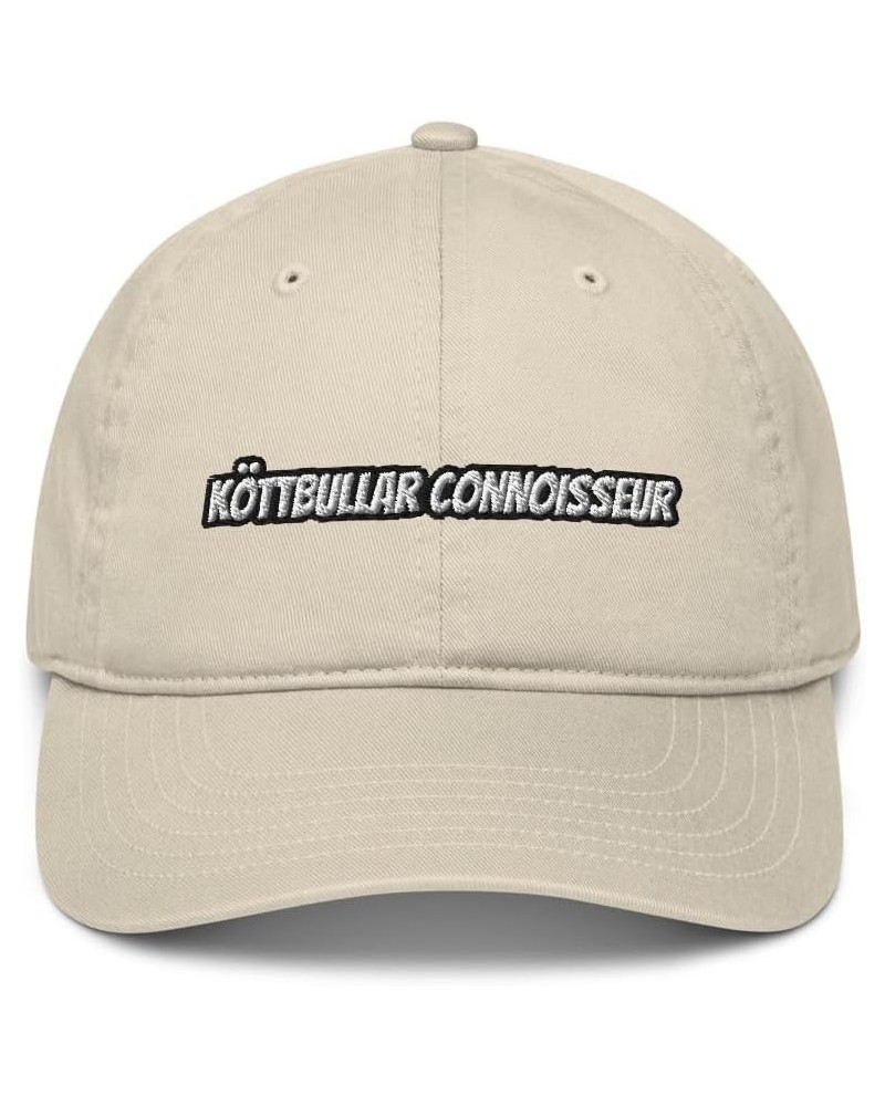 Organic dad hat - Kottbullar Connoisseur Oyster $21.20 Baseball Caps