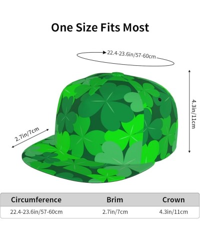 St. Patrick's Day Baseball Cap, Flat Brim Trucker Hat, Buckle Adjustable St. Patrick's Day8 $10.19 Baseball Caps