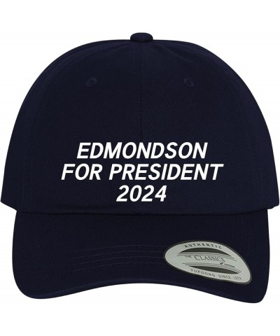 Edmondson for President 2024 - Comfortable Dad Hat Baseball Cap Navy $13.36 Baseball Caps