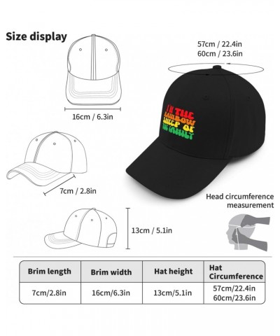 I'm The Rainbow Sheep of The Family Cap Custom Baseball Cap AllBlack Men's Hats & Caps Gifts for Boyfriends Hiking $10.55 Bas...