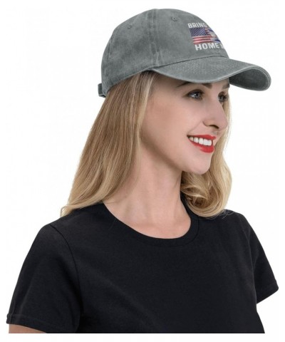 Bring Them Home Now! Hat Men Baseball Cap with Design Caps Gray $9.99 Baseball Caps