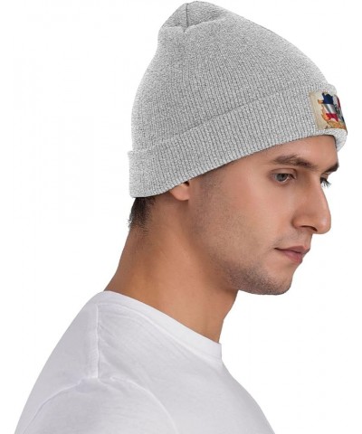 Beanie Hat Stretchy Hat Soft Warmth Knit Hat Cap for Men & Women Unisex Gray $11.06 Skullies & Beanies