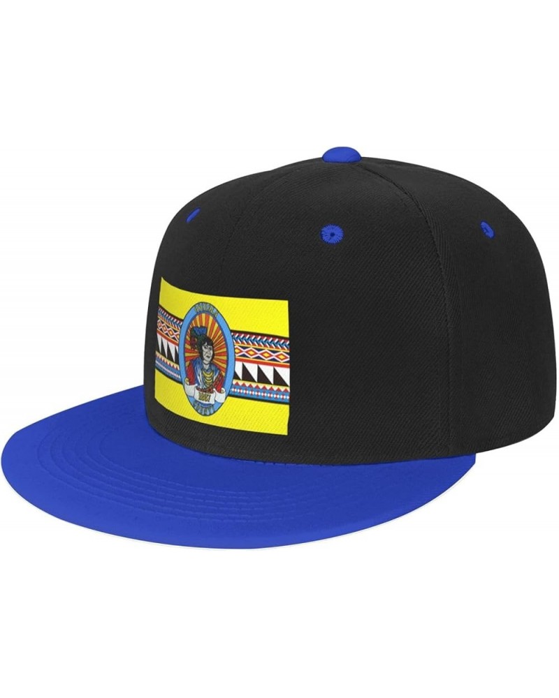 Flag of Osceola County, Florida Baseball Cap for Men Women Snapback Hat Adjustable Flat Bill Hats Blue $10.14 Baseball Caps