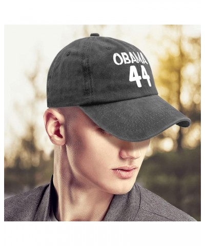 Womens Sun hat Funny 90S Obama 44 Mens hat Sports hat Gifts for Girlfriends Hiking Caps Pigment Black $9.45 Sun Hats