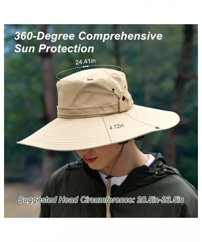 Sun Hats for Women UV Protection, Men Sun Hat UPF 50+ Bucket Hat, Women Bonnie Hat Wide Brim Hiking Hat Fishing Hat 02-light ...