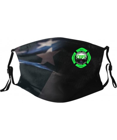 Cert Community Emergency Response Team Face Mask Adjustable Breathable Balaclava with Filter Black $8.35 Balaclavas