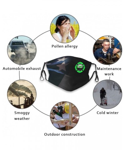 Cert Community Emergency Response Team Face Mask Adjustable Breathable Balaclava with Filter Black $8.35 Balaclavas