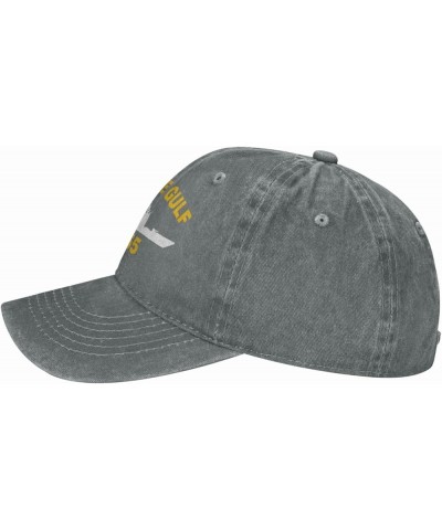 USS Leyte Gulf CG 55 Flag Baseball Caps Denim Hats Cowboy Knit hat Fisherman's hat Gray $12.43 Baseball Caps