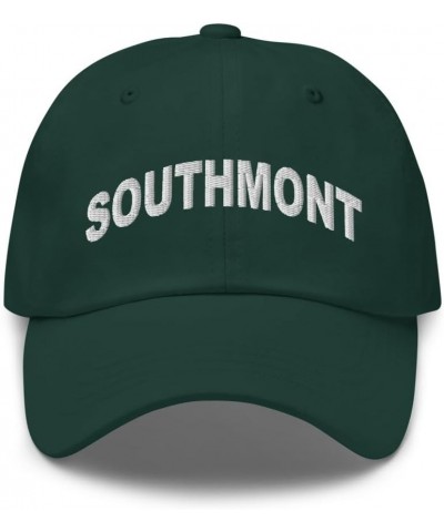 Southmont Pennsylvania Hat Southmont PA Cap Embroidered Dad Hat Adjustable Strap Closure Unisex Spruce $23.19 Baseball Caps