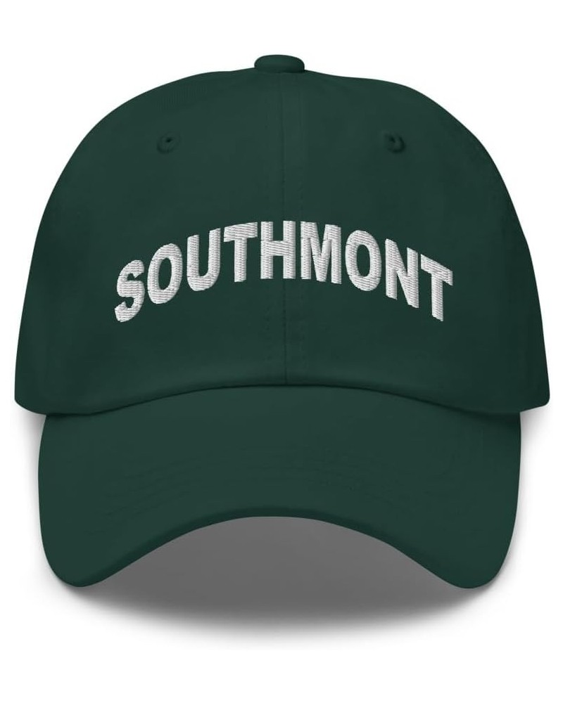 Southmont Pennsylvania Hat Southmont PA Cap Embroidered Dad Hat Adjustable Strap Closure Unisex Spruce $23.19 Baseball Caps