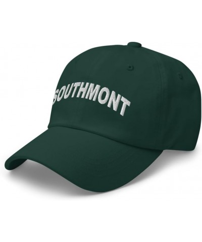 Southmont Pennsylvania Hat Southmont PA Cap Embroidered Dad Hat Adjustable Strap Closure Unisex Spruce $23.19 Baseball Caps