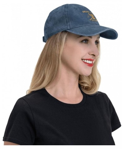 Hunting Club Vintage Baseball Cap Women Men Trucker Caps Golf Dad Hats Navy Blue $10.25 Cowboy Hats