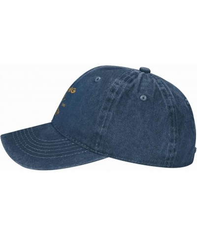 Hunting Club Vintage Baseball Cap Women Men Trucker Caps Golf Dad Hats Navy Blue $10.25 Cowboy Hats