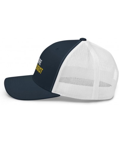 Future Hydrologist Hat (Embroidered Trucker Cap) Hydrologist Apparel Navy/ White $15.99 Baseball Caps