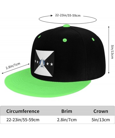 Flag of The Vice Chief of Space Operations Snapback Hat for Men Women Baseball Cap Trucker Flat Bill Hats Dad Caps Green $13....