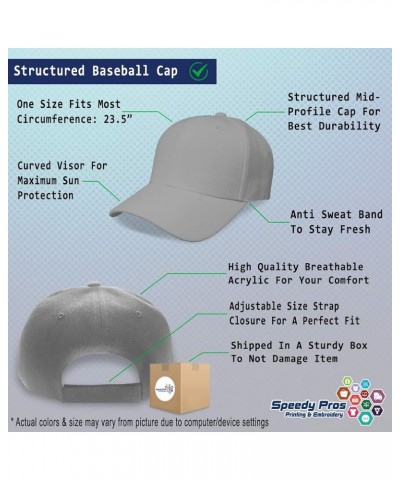 Baseball Cap Millwright Mechanic Acrylic Machinery Dad Hats for Men and Women Gray Design Only $13.23 Baseball Caps