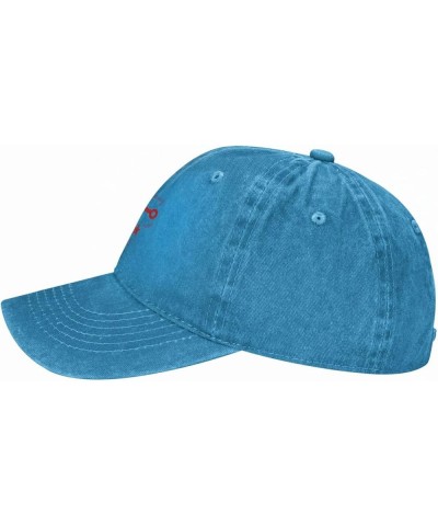 Corpus Christi Hooks Logo Cowboy Hats，Unisex Adjustable for Hat Baseball Cap Casquette Blue $7.64 Cowboy Hats