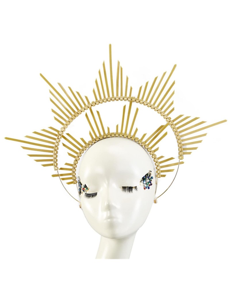 Spiked Headpiece HaloCrown Headband Headpiece HaloCrown Headpiece Headband Headband Halocrown $11.79 Headbands