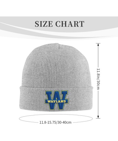 Wayland Baptist University Beanie Hat for Men and Women Winter Warm Hats Knit Slouchy Thick Skull Cap Gray $10.34 Skullies & ...