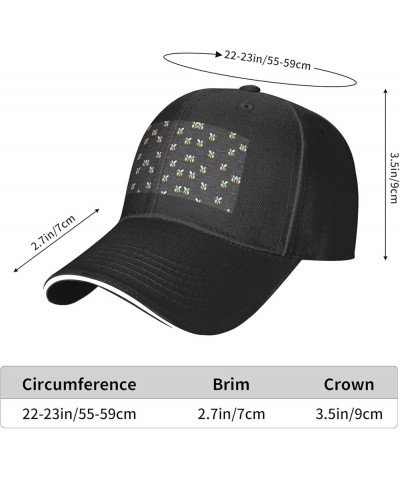 Design Name Picture Casual Fashion Baseball Cap Black : Comfortable, Light Black $10.98 Baseball Caps