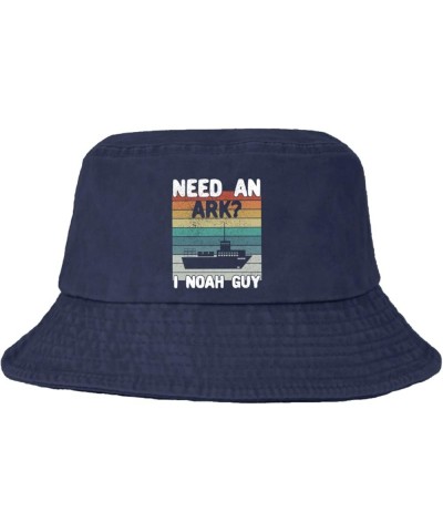 Need an ark i Guys Bucket Hats Boat Rainbow Bucket Hat Vintage Womens Hat Beach Accessories for Fishing Must Navy $9.94 Bucke...