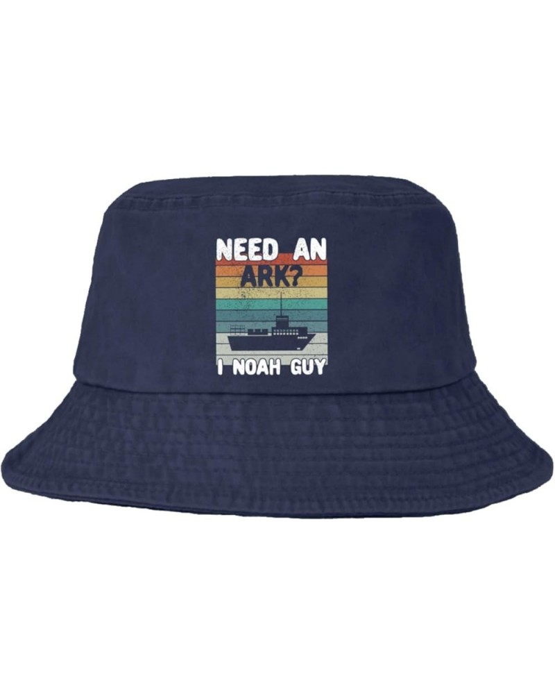 Need an ark i Guys Bucket Hats Boat Rainbow Bucket Hat Vintage Womens Hat Beach Accessories for Fishing Must Navy $9.94 Bucke...